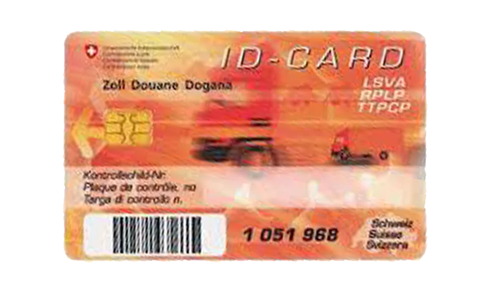 Karta identyfikacyjna LSVA